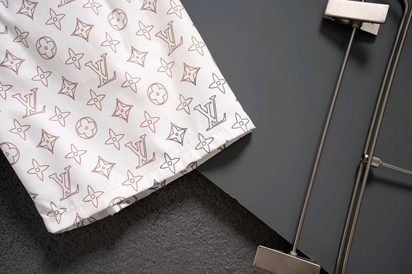 ブランドハーフパンツ素材ディテール